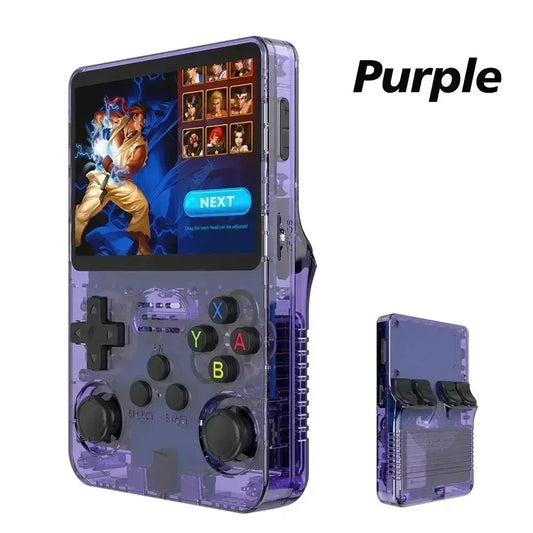 R36S Portable Retro Console — Rechargeable, 3.5" HD Screen